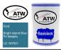 Preview: Ford, Bright Island Blue Pri Metallic, LZ / M7021: 500ml Lackdose, von ATW Autoteile West.